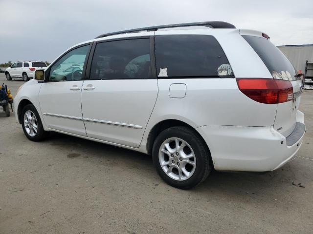 5TDBA22C45S043463 - 2005 TOYOTA SIENNA XLE WHITE photo 2