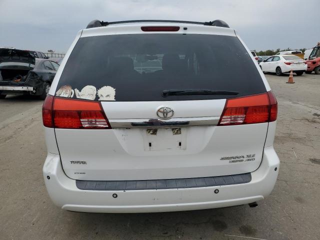 5TDBA22C45S043463 - 2005 TOYOTA SIENNA XLE WHITE photo 6