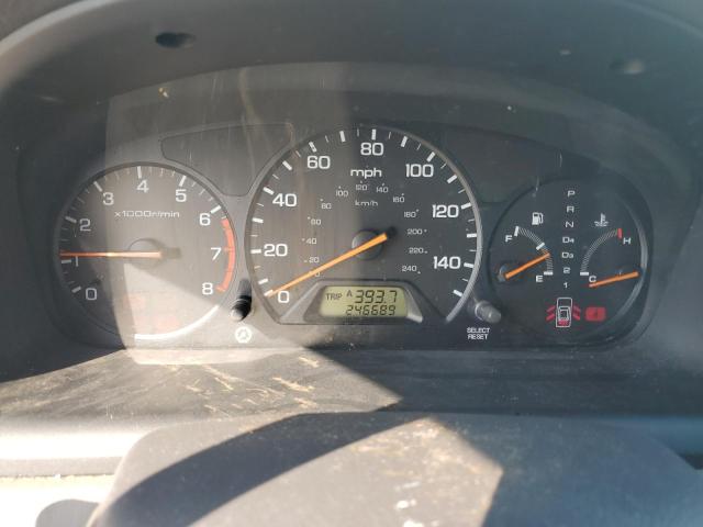 1HGCG5653YA129057 - 2000 HONDA ACCORD EX SILVER photo 9