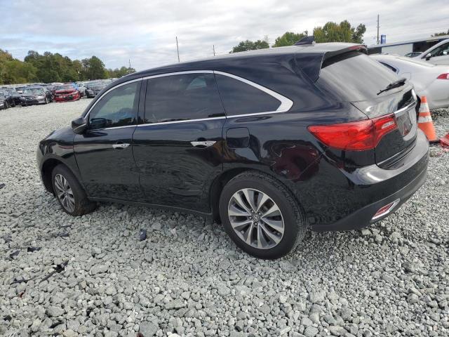 5FRYD3H4XGB009105 - 2016 ACURA MDX TECHNOLOGY Чорний фото 2