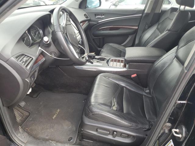 5FRYD3H4XGB009105 - 2016 ACURA MDX TECHNOLOGY Чорний фото 7