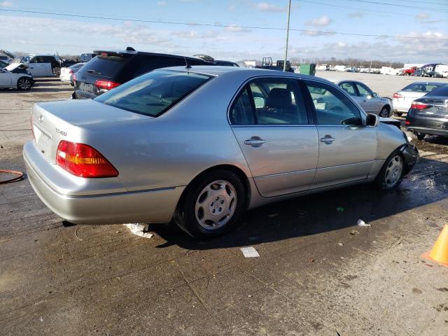 JTHBN30F310045157 - 2001 LEXUS LS 430 SILVER photo 3