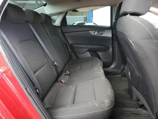 3KPF24AD4LE182701 - 2020 KIA FORTE FE RED photo 10