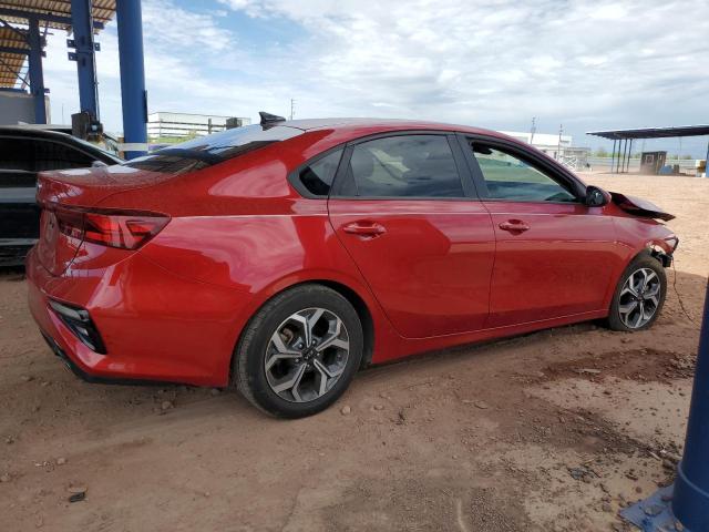 3KPF24AD4LE182701 - 2020 KIA FORTE FE RED photo 3