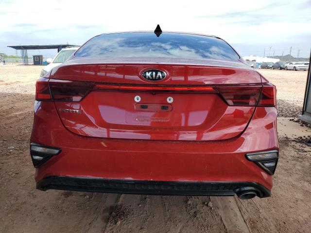 3KPF24AD4LE182701 - 2020 KIA FORTE FE RED photo 6