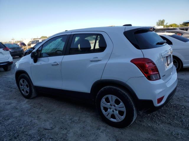 LSGCJKSB8KY008344 - 2019 CHEVROLET TRAX LS WHITE photo 2