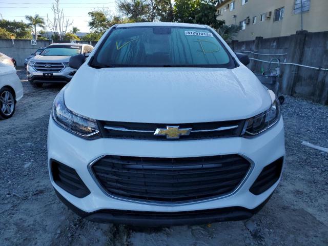 LSGCJKSB8KY008344 - 2019 CHEVROLET TRAX LS WHITE photo 5