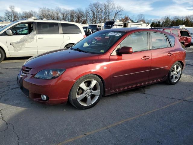 JM1BK143061433527 - 2006 MAZDA 3 HATCHBACK RED photo 1