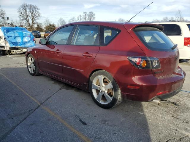 JM1BK143061433527 - 2006 MAZDA 3 HATCHBACK RED photo 2