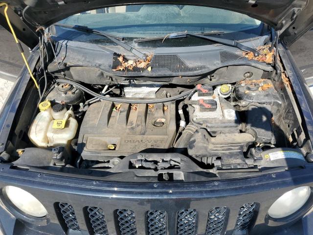 1J4NF1GB1BD101345 - 2011 JEEP PATRIOT SPORT BLACK photo 12