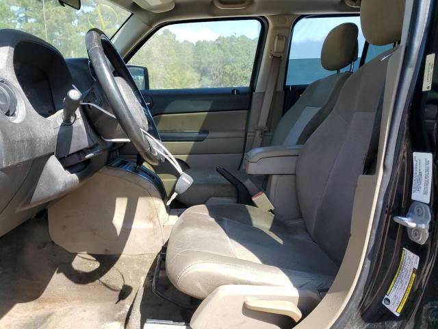 1J4NF1GB1BD101345 - 2011 JEEP PATRIOT SPORT BLACK photo 7