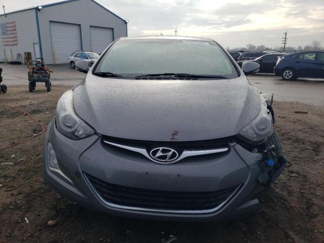 5NPDH4AE1EH503204 - 2014 HYUNDAI ELANTRA SE GRAY photo 5