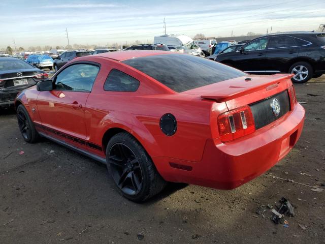 1ZVHT80N495119770 - 2009 FORD MUSTANG RED photo 2