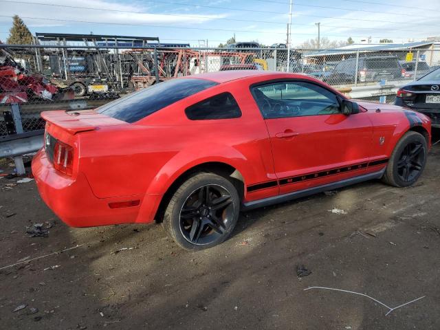 1ZVHT80N495119770 - 2009 FORD MUSTANG RED photo 3