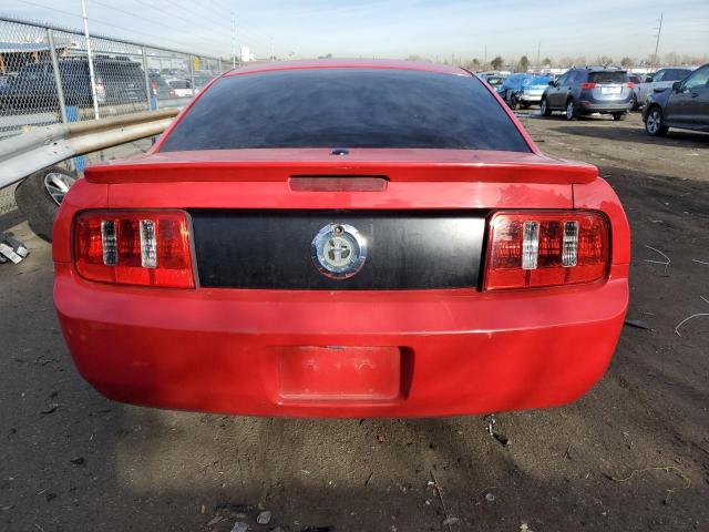 1ZVHT80N495119770 - 2009 FORD MUSTANG RED photo 6