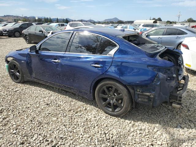 JN1EV7AR0JM434770 - 2018 INFINITI Q50 LUXE Mavi foto 2