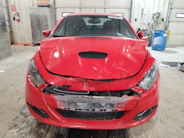 1C3CDFEB1GD765949 - 2016 DODGE DART GT RED photo 5