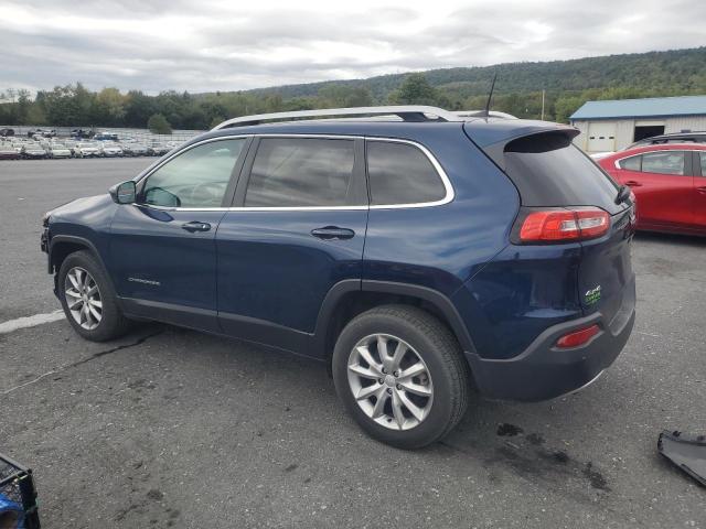 1C4PJMDBXJD554266 - 2018 JEEP CHEROKEE LIMITED Blau Foto 2