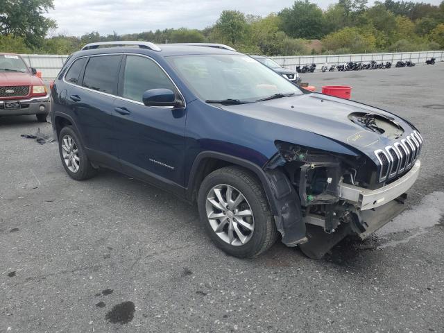 1C4PJMDBXJD554266 - 2018 JEEP CHEROKEE LIMITED Blau Foto 4