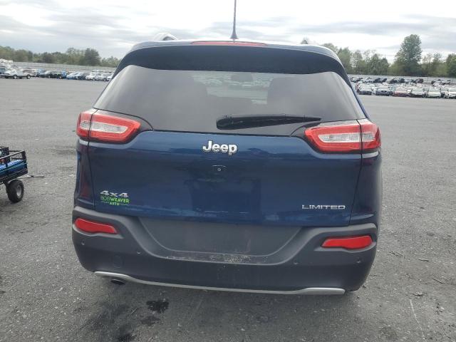 1C4PJMDBXJD554266 - 2018 JEEP CHEROKEE LIMITED Blau Foto 6