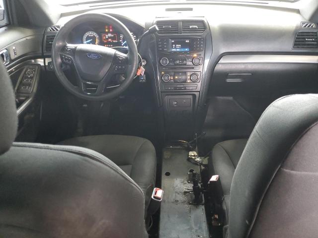 1FM5K8AT4HGE14632 - 2017 FORD EXPLORER POLICE INTERCEPTOR Srebrny zdjęcie 8