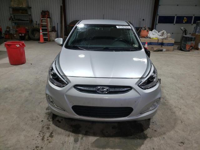 KMHCU5AE5HU333481 - 2017 HYUNDAI ACCENT SPORT SILVER photo 5