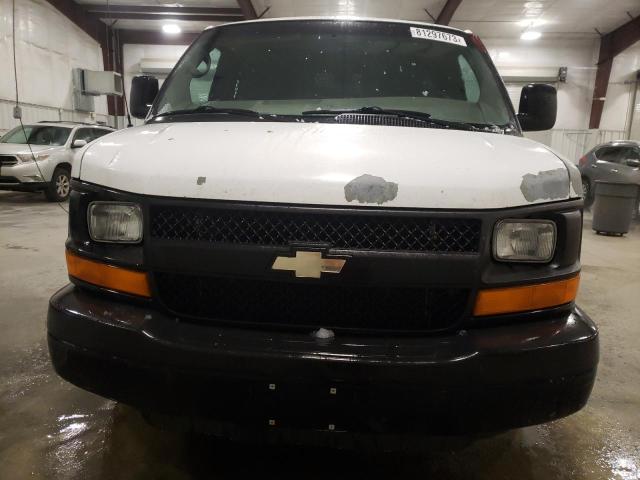 1GCSGAFX0B1174453 - 2011 CHEVROLET EXPRESS G1 WHITE photo 5