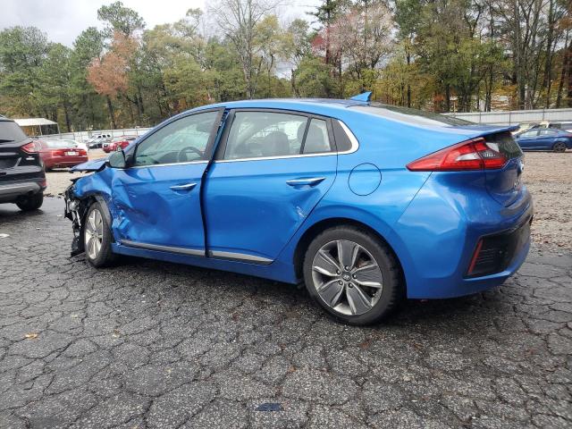 KMHC85LC8HU031019 - 2017 HYUNDAI IONIQ LIMITED BLUE photo 2