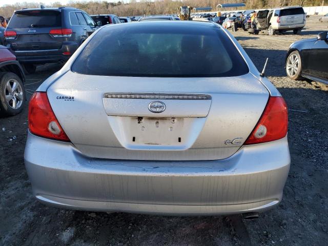 JTKDE177760125168 - 2006 TOYOTA SCION TC ვერცხლისფერი ფოტო 6