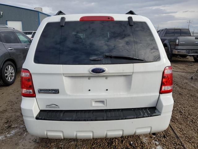 1FMCU0D77BKB86115 - 2011 FORD ESCAPE XLT WHITE photo 6