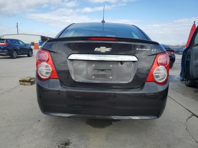 1G1JC5SH3F4161027 - 2015 CHEVROLET SONIC LT BLACK photo 6