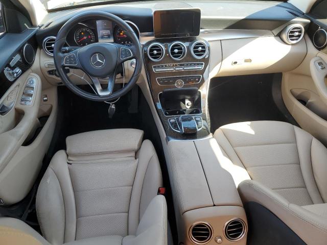 55SWF4JB7GU158491 - 2016 MERCEDES-BENZ C 300 BLUE photo 8