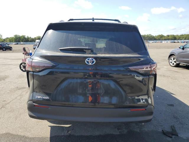 5TDBSKFC7SS197510 - 2025 TOYOTA SIENNA LE BLACK photo 6