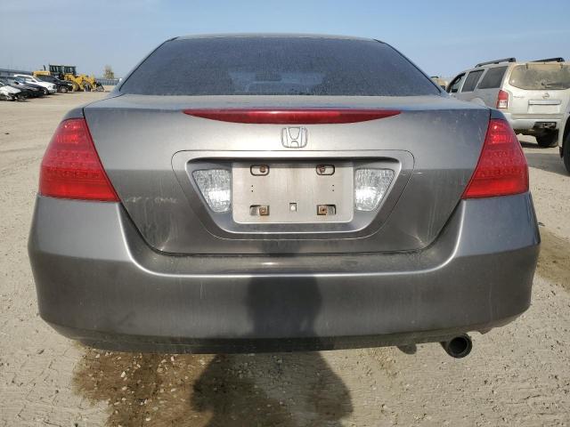 1HGCM56836A807676 - 2006 HONDA ACCORD EX GRAY photo 6