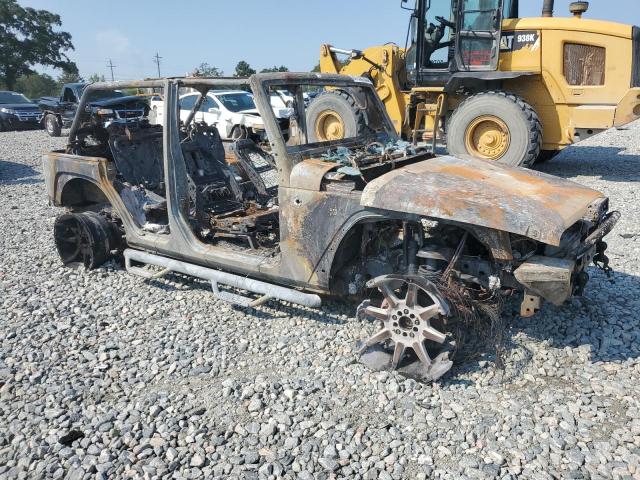 1C4HJWEGXEL157369 - 2014 JEEP WRANGLER U SAHARA BURN photo 4
