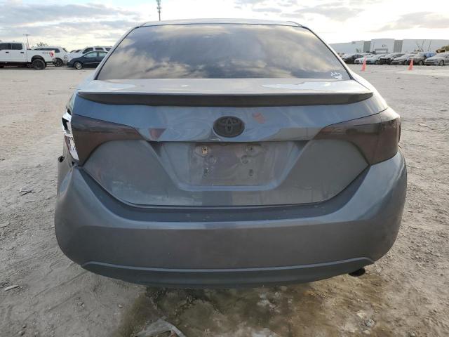 2T1BURHE3FC310062 - 2015 TOYOTA COROLLA L GRAY photo 6