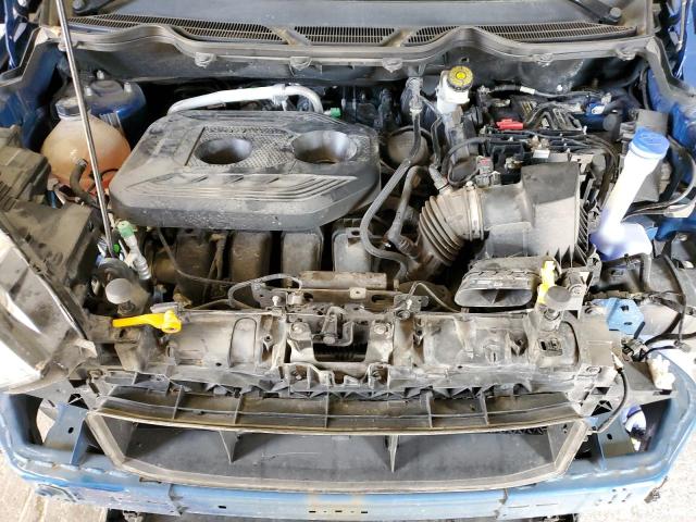 MAJ6P1CL7JC165664 - 2018 FORD ECOSPORT SES Bleu photo 12