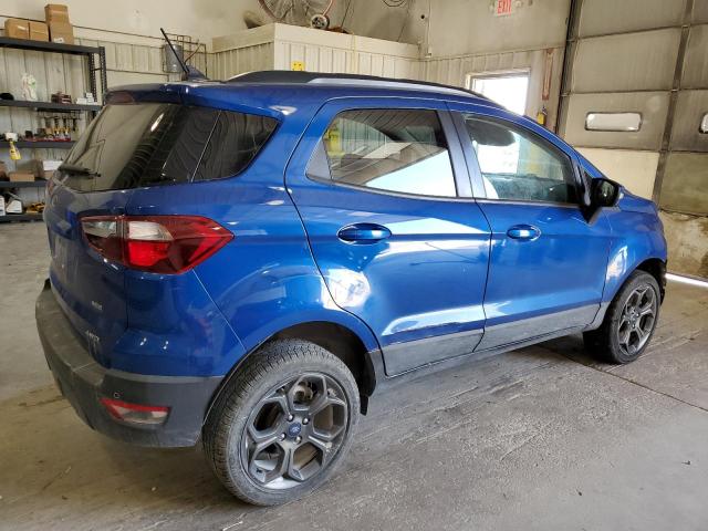 MAJ6P1CL7JC165664 - 2018 FORD ECOSPORT SES Bleu photo 3