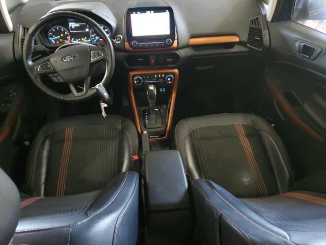 MAJ6P1CL7JC165664 - 2018 FORD ECOSPORT SES Bleu photo 8