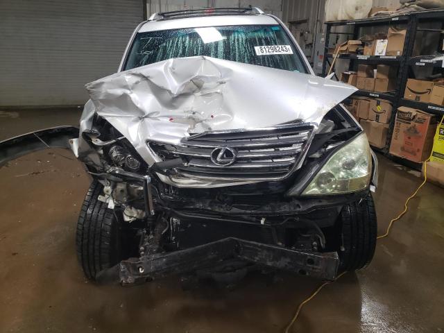 JTJBT20X290172257 - 2009 LEXUS GX 470 SILVER photo 5