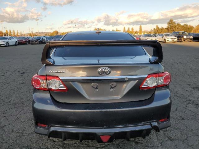 1NXBU40E19Z152466 - 2009 TOYOTA COROLLA BASE GRAY photo 6