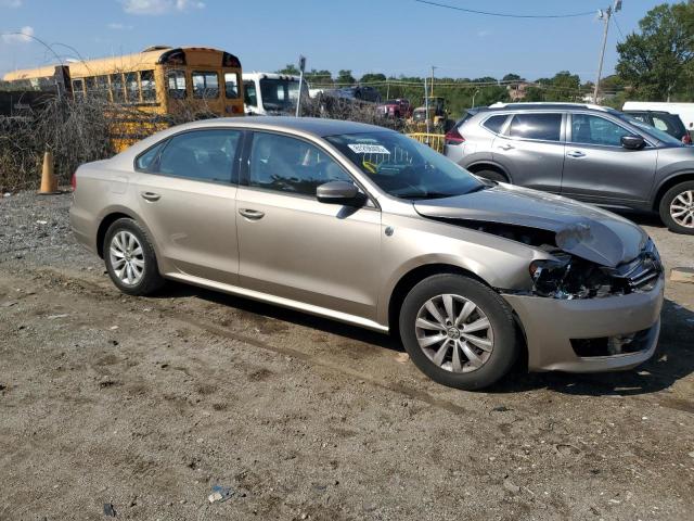 1VWAT7A3XFC095488 - 2015 VOLKSWAGEN PASSAT S TAN photo 4