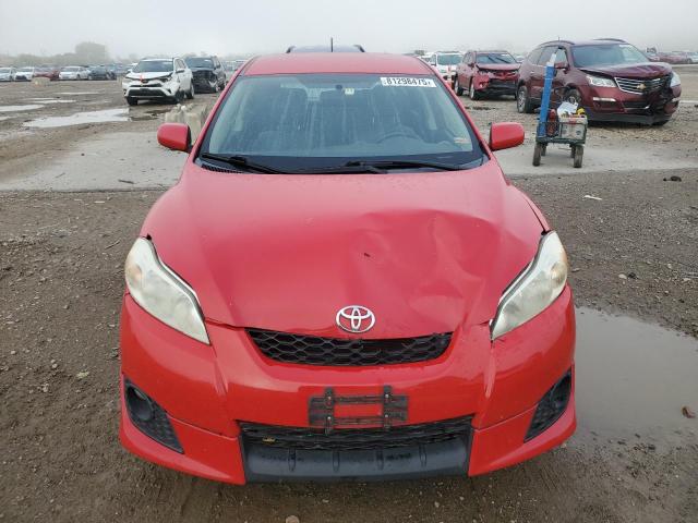 2T1KU4EE3AC286443 - 2010 TOYOTA COROLLA MA RED photo 5