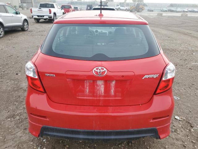 2T1KU4EE3AC286443 - 2010 TOYOTA COROLLA MA RED photo 6