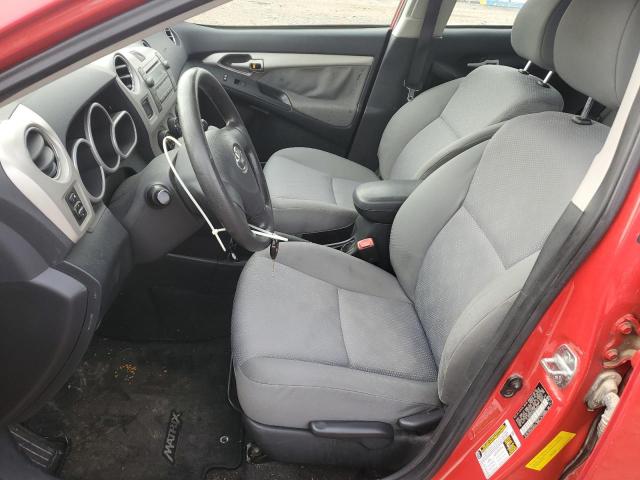 2T1KU4EE3AC286443 - 2010 TOYOTA COROLLA MA RED photo 7