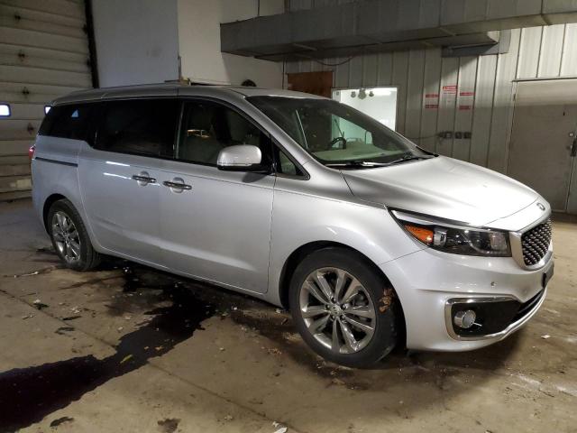 KNDME5C11G6135385 - 2016 KIA SEDONA SXL SILVER photo 4