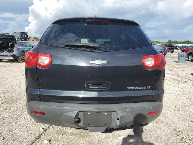 1GNKRGED5BJ122263 - 2011 CHEVROLET TRAVERSE LT 黑色 照片 6