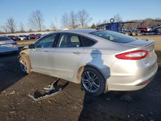 3FA6P0RU6GR169256 - 2016 FORD FUSION TITANIUM HEV SILVER photo 2