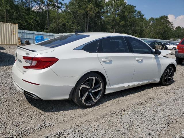 1HGCV1F36NA124119 - 2022 HONDA ACCORD SPORT WHITE photo 3