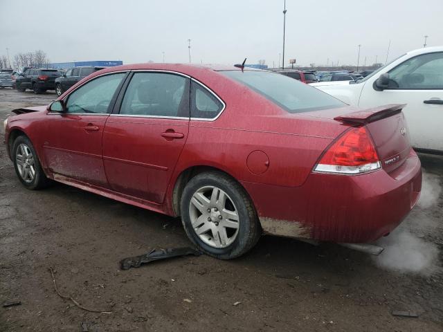 2G1WB5E34D1177528 - 2013 CHEVROLET IMPALA LT RED photo 2